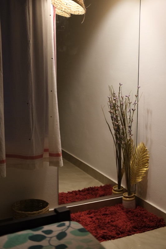 Detailed view of the homestay interiors